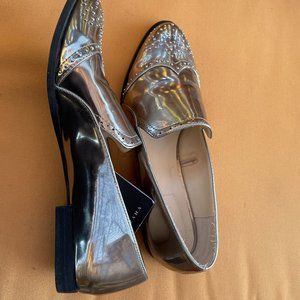 Zara  Size USA- 8 Sliver Ladies Shoe